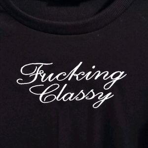 Black embroidered croptop